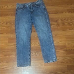 Aeropostale Women's Straight Leg Blue Jeans